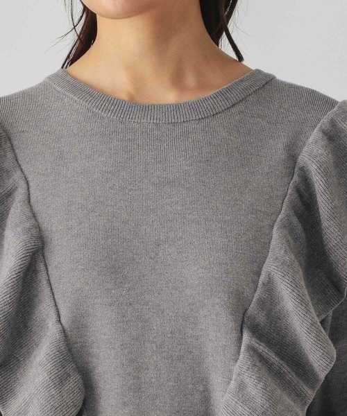 メル子 COMOLI C03-06012 ウールニット テーパードパンツ color