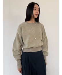 Didot.showroom | 【DIDOT.】ミニマルクロップドMTM(フリース裏起毛)(スウェット)