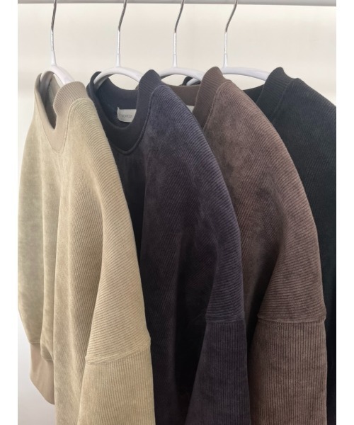 トレーナー スウェット 「DIDOT.」ミニマルクロップドMTM（フリース裏起毛） レディース Didot.showroom トレーナー スウェット 「DIDOT.」ミニマル
