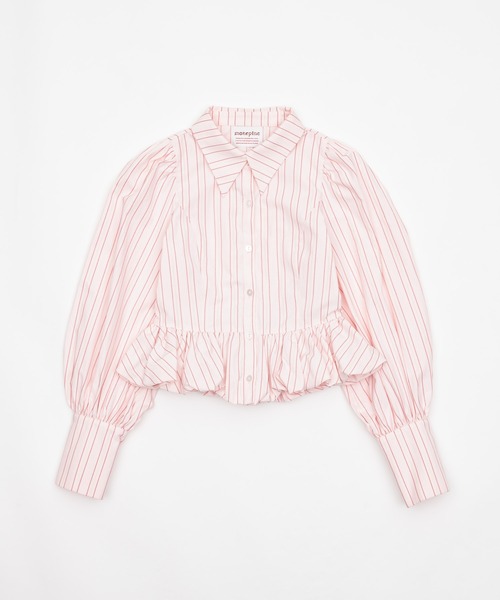monepine モネピネpeplum balloon shirtlauren manoogiansuriニット