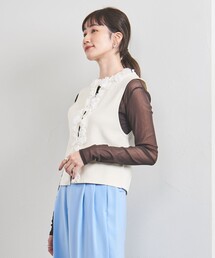 UNITED ARROWS | 3D フラワーモチーフ ニットベスト(ベスト)