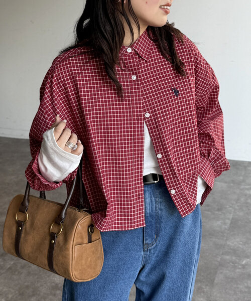 セール】クロップドシャツ（シャツ/ブラウス）｜U.S. POLO ASSN