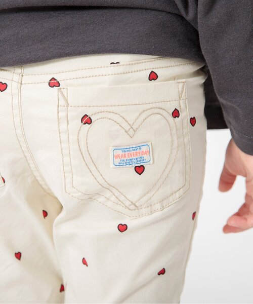 BREEZE（ブリーズ）の「【ジュニア対応】フレアエブリパンツ（その他パンツ・キッズ・ブルー/アイボリー/サックスブルー/ラベンダー/ミント・80/90/100/110/120/130/140）」の16枚目の写真