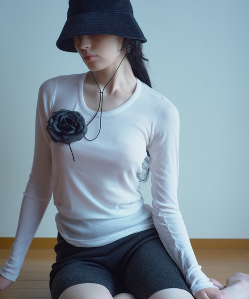 tシャツ 「IRIS 47」comfy long tops/コンフィー ロング トップス レディース IRIS47 tシャツ 「IRIS 47」comfy long tops/コンフィー ロング