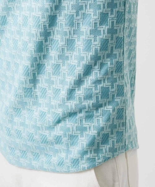 MICHEL KLEIN HOMME   （ミッシェルクランオム）の「《日本製》リンクスVネック長袖カットソー（Tシャツ/カットソー・メンズ・ホワイト/ネイビー/カーキ・MEDIUM/LARGE/X-LARGE）」の14枚目の写真