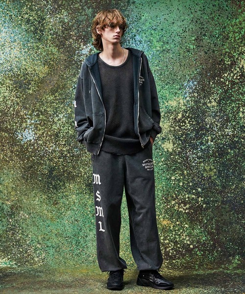 MSML(エムエスエムエル)の「ZIP HOODIE(パーカー・メンズ・レッド/ブラック・XL/L/M/S)」の6枚目の写真