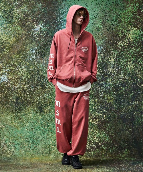 MSML(エムエスエムエル)の「ZIP HOODIE(パーカー・メンズ・レッド/ブラック・XL/L/M/S)」の17枚目の写真