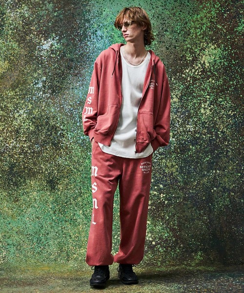 MSML(エムエスエムエル)の「ZIP HOODIE(パーカー・メンズ・レッド/ブラック・XL/L/M/S)」の18枚目の写真