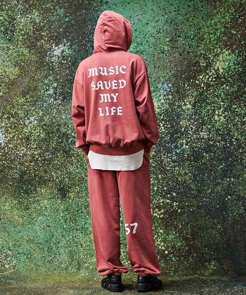 MSML(エムエスエムエル)の「ZIP HOODIE(パーカー・メンズ・レッド/ブラック・XL/L/M/S)」の9枚目の写真