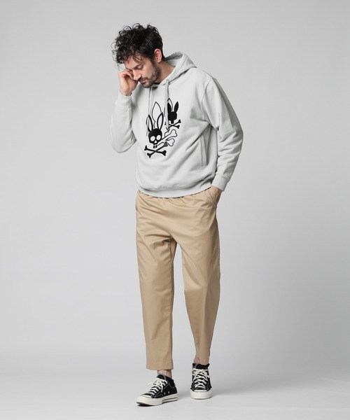 Psycho Bunny(サイコバニー)の「リンクルケアストレッチ イージー シェフパンツ(スラックス・メンズ・ブルーグリーン/ベージュ/バーガンディー/ブラック/オリーブ・X-LARGE/LARGE/MEDIUM/SMALL)」の18枚目の写真
