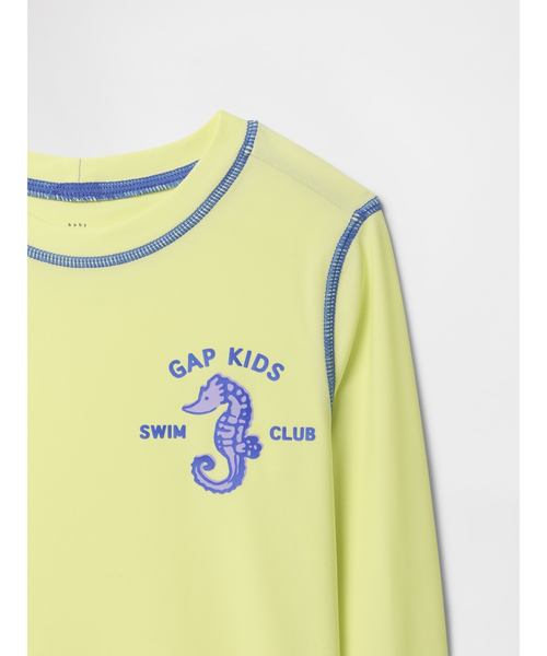 GAP（ギャップ）の「babyGap ラッシュガード（ラッシュガード・キッズ・ホワイト/イエロー・110cm/105cm/100cm/95cm/90cm/70cm/80ｃｍ）」の5枚目の写真