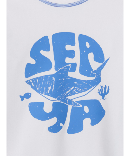 GAP（ギャップ）の「babyGap ラッシュガード（ラッシュガード・キッズ・ホワイト/イエロー・110cm/105cm/100cm/95cm/90cm/70cm/80ｃｍ）」の6枚目の写真