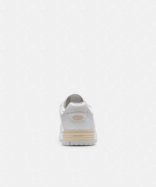 【関税込み】Coach 1941 ホワイト Soho スニーカー Coach 1941: White Soho Sneakers | SSENSE