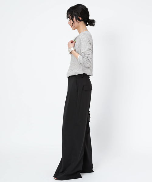 セール】メロータッチヘンリーネックTシャツ（Tシャツ/カットソー