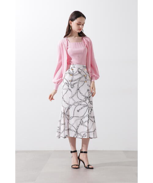 セール】ジップアップニットブルゾン（カーディガン/ボレロ