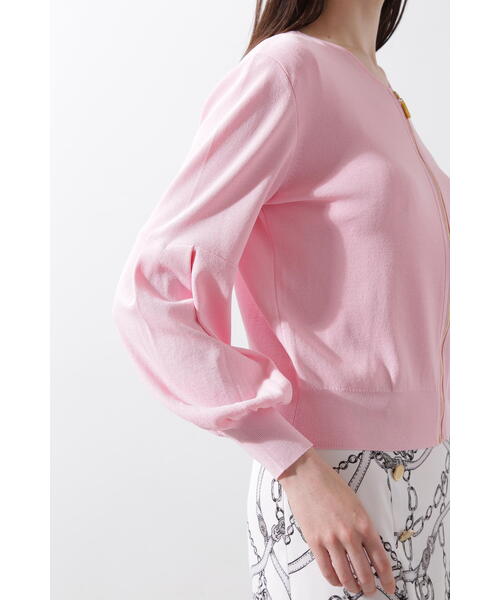 セール】ジップアップニットブルゾン（カーディガン/ボレロ