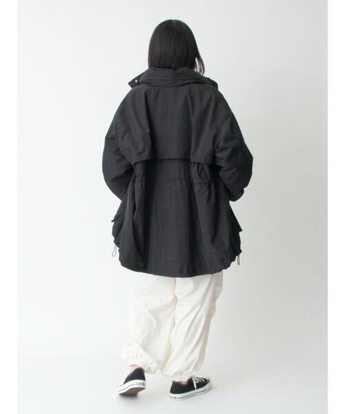 sm2rhythm（サマンサモスモスリズム）の「【撥水】ウェザーフィールドジャケット（ノーカラージャケット・レディース・シルバーグレー/ベージュ/ブラック・F）」の10枚目の写真