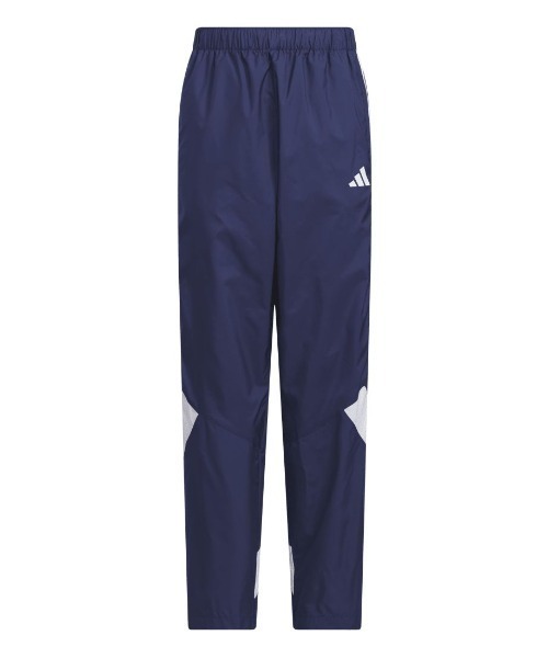 adidas(アディダス)の「アディダス adidas エッセンシャルズ カラーブロック ウインドパンツ キッズ(その他パンツ・キッズ・ブラック/ダークブルー・110cm/120cm/130cm/140cm/150cm/160cm)」の1枚目の写真