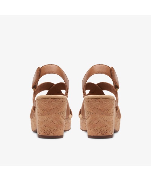 Clarks（クラークス）の「Giselle Beach / ジゼルビーチ（タンレザー）（サンダル・レディース・ブラウン・UK3.5/UK4/UK4.5/UK5/UK5.5/UK6/UK3）」の15枚目の写真