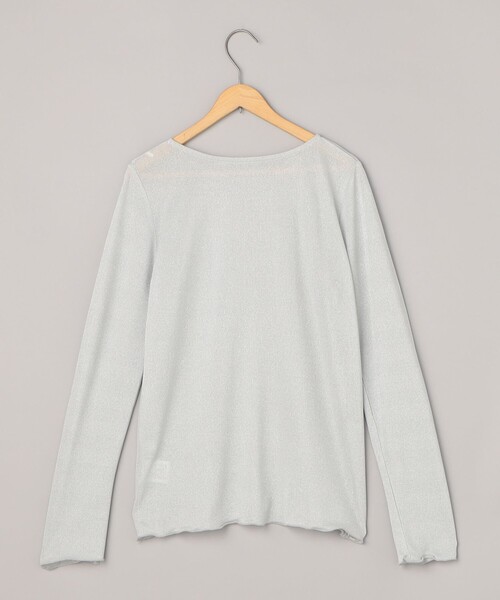 coen（コーエン）の「ラメシアー プルオーバー（Tシャツ/カットソー・レディース・ライトグレー/ブラック/ライトブルー・M/L）」の21枚目の写真