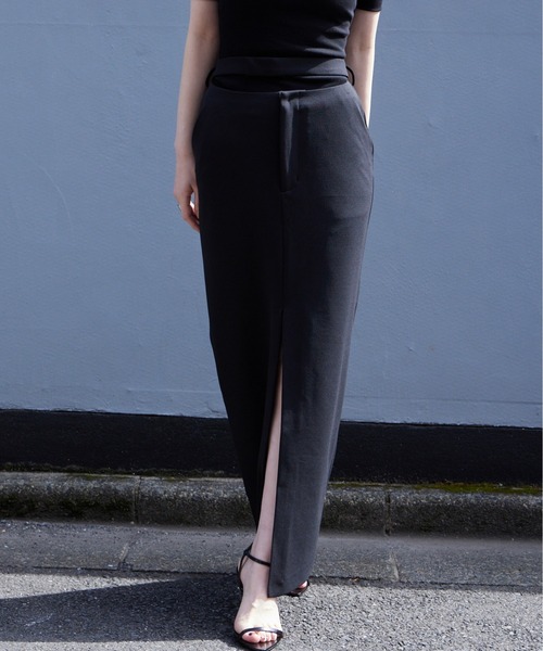 今週だけ価格❗️2024AW tao 縮絨 スカートM 公式 ストアファッション - 最終価格 2024AW tao 縮絨 スカート F