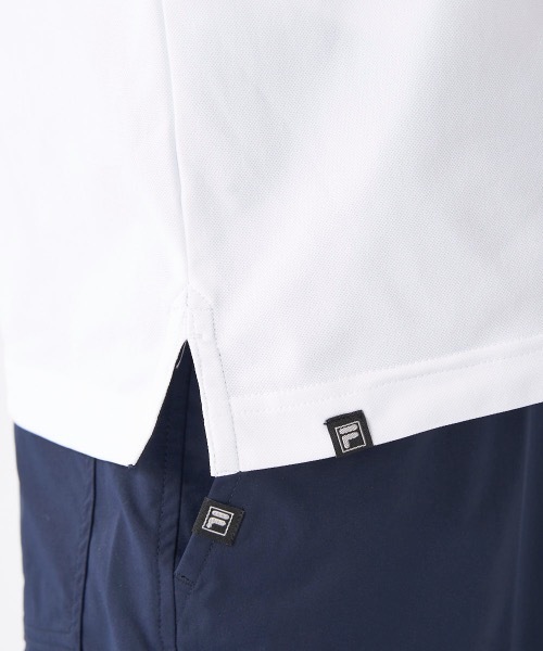 FILA GOLF(フィラゴルフ )の「【FILA GOLF/フィラゴルフ】ハーフジップ長袖シャツ ゴルフ おしゃれなギフトに最適!(シャツ/ブラウス・メンズ・ホワイト/ブラック/ネイビー・LARGE/X-LARGE/XX-LARGE/MEDIUM)」の18枚目の写真