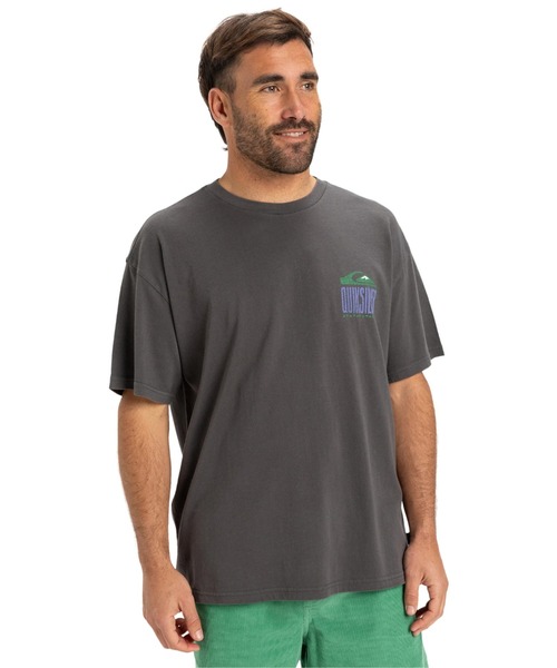 Quiksilver(クイックシルバー)の「GH QS WORLD FORCE SS /クイックシルバーバックロゴプリント半袖Tシャツ(Tシャツ/カットソー・メンズ・パープル/ブラック/イエロー・MEDIUM/X-LARGE/LARGE/SMALL)」の18枚目の写真