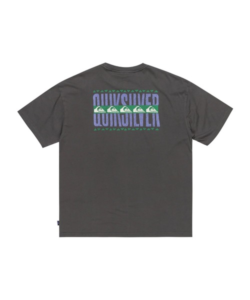 Quiksilver(クイックシルバー)の「GH QS WORLD FORCE SS /クイックシルバーバックロゴプリント半袖Tシャツ(Tシャツ/カットソー・メンズ・パープル/ブラック/イエロー・MEDIUM/X-LARGE/LARGE/SMALL)」の16枚目の写真