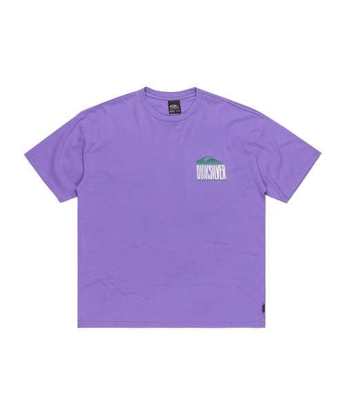 Quiksilver(クイックシルバー)の「GH QS WORLD FORCE SS /クイックシルバーバックロゴプリント半袖Tシャツ(Tシャツ/カットソー・メンズ・パープル/ブラック/イエロー・MEDIUM/X-LARGE/LARGE/SMALL)」の12枚目の写真