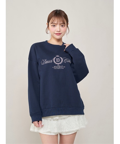 ダーリッチ Darich Clubスウェットトップス　ネイビー ダーリッチ Darich Darich Clubスウェットトップス （ネイビー