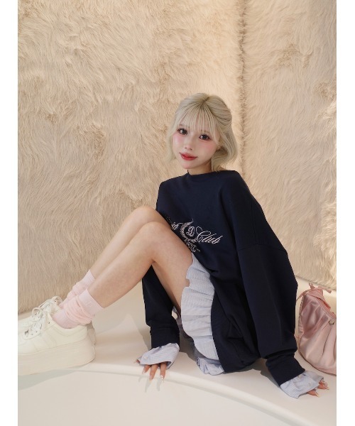 Darich clubスウェットトップス ピンク ダーリッチ Darich Darich Clubスウェットトップス （ピンク