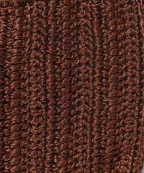 セール】メタリックニットバッグ（ハンドバッグ）｜A part by