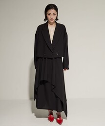 UJOH/ウジョー】《STUDIOUS別注》Rondom Hem Gathered Skirt/ランダム