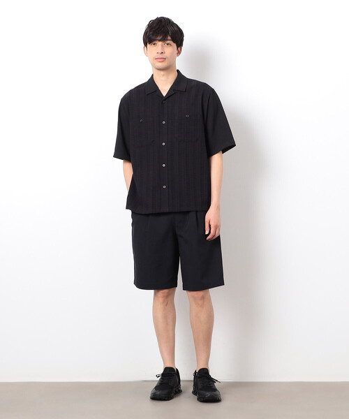COMME CA ISM(コムサイズム)の「【セットアップ対応】リネンライク ポリエステル ショートパンツ(その他パンツ・メンズ・ベージュ/カーキ/ブラック・MEDIUM/LARGE)」の9枚目の写真