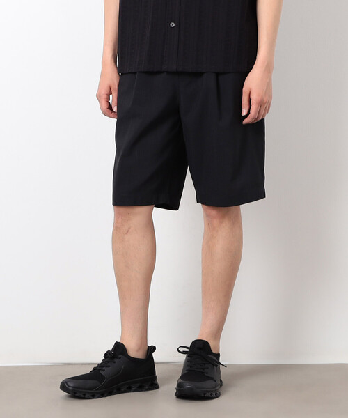 COMME CA ISM(コムサイズム)の「【セットアップ対応】リネンライク ポリエステル ショートパンツ(その他パンツ・メンズ・ベージュ/カーキ/ブラック・MEDIUM/LARGE)」の8枚目の写真
