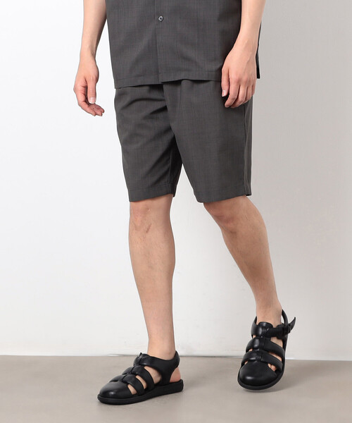 COMME CA ISM(コムサイズム)の「【セットアップ対応】リネンライク ポリエステル ショートパンツ(その他パンツ・メンズ・ベージュ/カーキ/ブラック・MEDIUM/LARGE)」の6枚目の写真