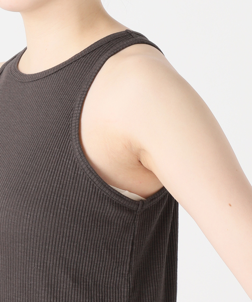 JOURNAL STANDARD（ジャーナルスタンダード）の「マルチマッチスラブリブタンク（タンクトップ・レディース・ブラックミックス/イエロー/ライトブルー・FREE）」の10枚目の写真