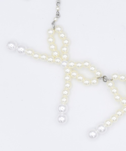 MILK（ミルク）の「Pearl Ribbon ネックレス（ネックレス・レディース・A・FREE）」の5枚目の写真