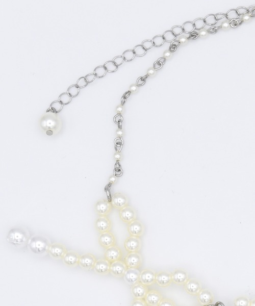 MILK（ミルク）の「Pearl Ribbon ネックレス（ネックレス・レディース・A・FREE）」の7枚目の写真