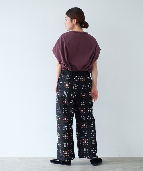 yuni（ユニ　）の「eyelet embroidelyイージーパンツ（その他パンツ・レディース・その他/ホワイト/アイボリー/ブラック・FREE）」の21枚目の写真
