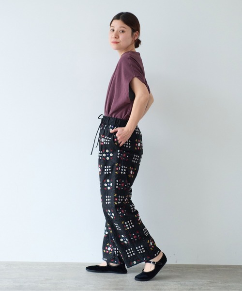 セール】eyelet embroidelyイージーパンツ（その他パンツ）｜yuni