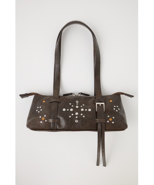 MOUSSY(マウジー)の「STUDDED ショルダーバッグ(ショルダーバッグ・レディース・ブラウン/ブラック・FREE)」の13枚目の写真