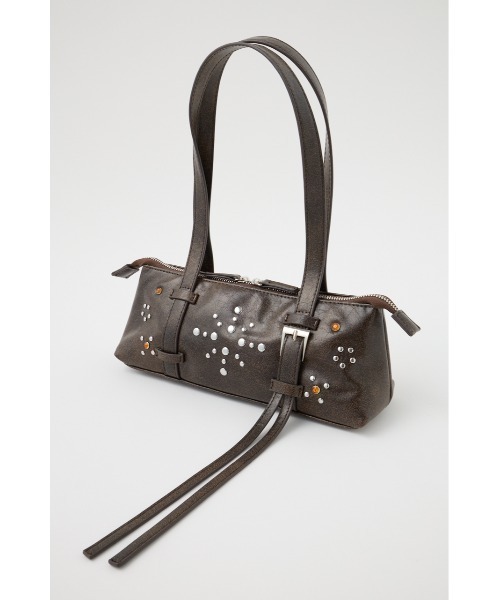 MOUSSY(マウジー)の「STUDDED ショルダーバッグ(ショルダーバッグ・レディース・ブラウン/ブラック・FREE)」の15枚目の写真