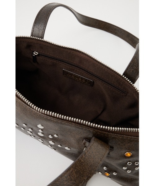 MOUSSY(マウジー)の「STUDDED ショルダーバッグ(ショルダーバッグ・レディース・ブラウン/ブラック・FREE)」の20枚目の写真