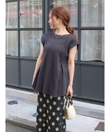 Ungrid | バックスリットワッフルタンクトップ(タンクトップ)