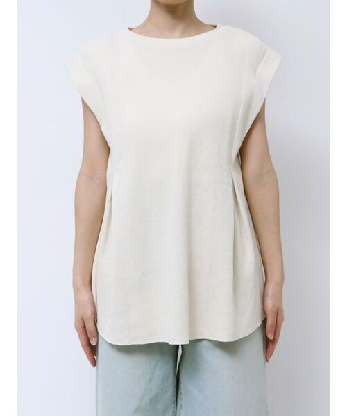 Ungrid（アングリッド）の「バックスリットワッフルタンクトップ（タンクトップ・レディース・アイボリー/チャコールグレー/グリーン系その他・FREE）」の19枚目の写真