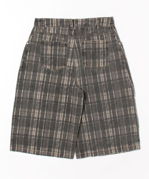 SPINNS（スピンズ）の「チェック柄ハーフパンツ（その他パンツ・レディース・カーキ/ブラウン・ONESIZE）」の17枚目の写真