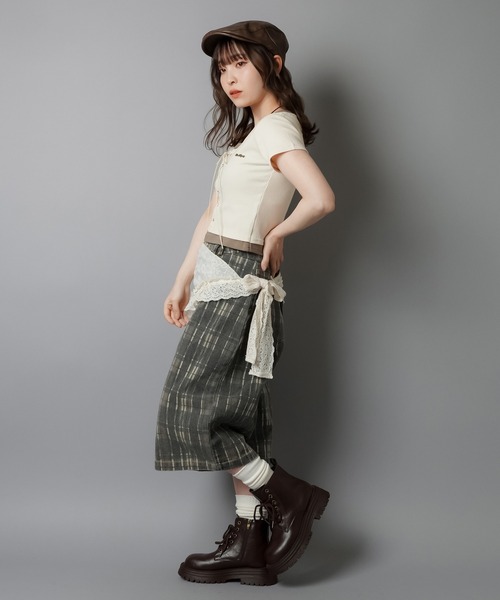 春夏必須⭐チェック柄ロングパンツ✨普段使いに最適 セール】チェック柄ハーフパンツ（その他パンツ）｜SPINNS