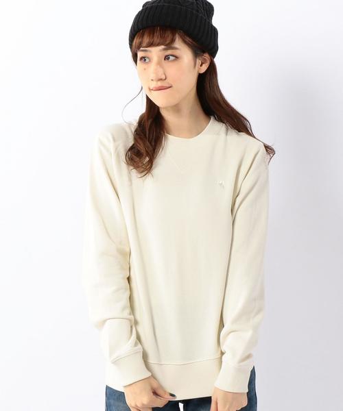 coen(コーエン)の「裏毛クルーネックプルオーバー2◆(スウェット・レディース・グレー/ネイビー/ホワイト・LARGE/MEDIUM)」の2枚目の写真