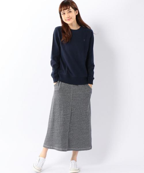 coen(コーエン)の「裏毛クルーネックプルオーバー2◆(スウェット・レディース・グレー/ネイビー/ホワイト・LARGE/MEDIUM)」の15枚目の写真